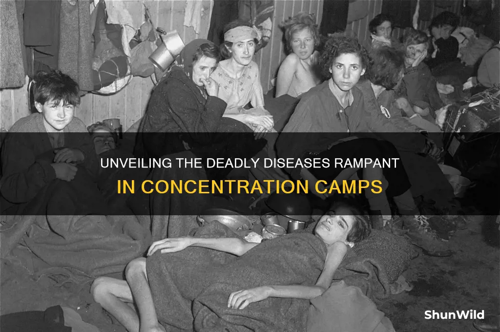what kind of diseases were in concentration camps