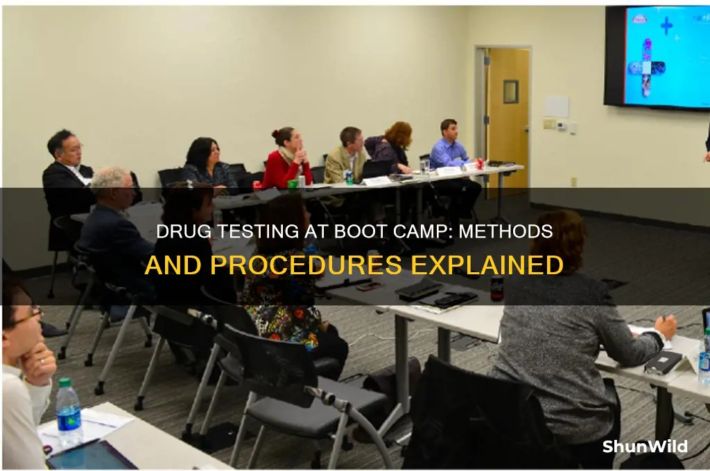 what kind of drug test is used at boot camp