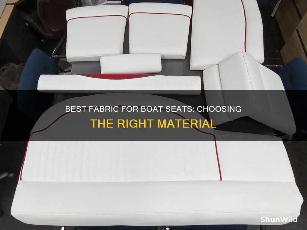 what kind of fabric goes on boat seats