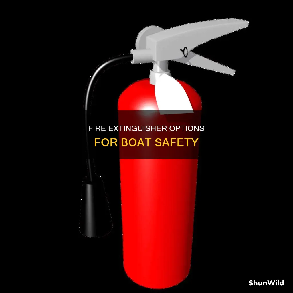 what kind of fire extinguisher for boat