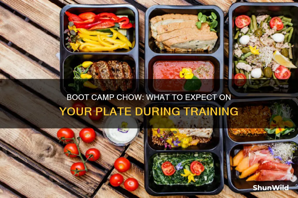 what kind of food do u eat in boot camp
