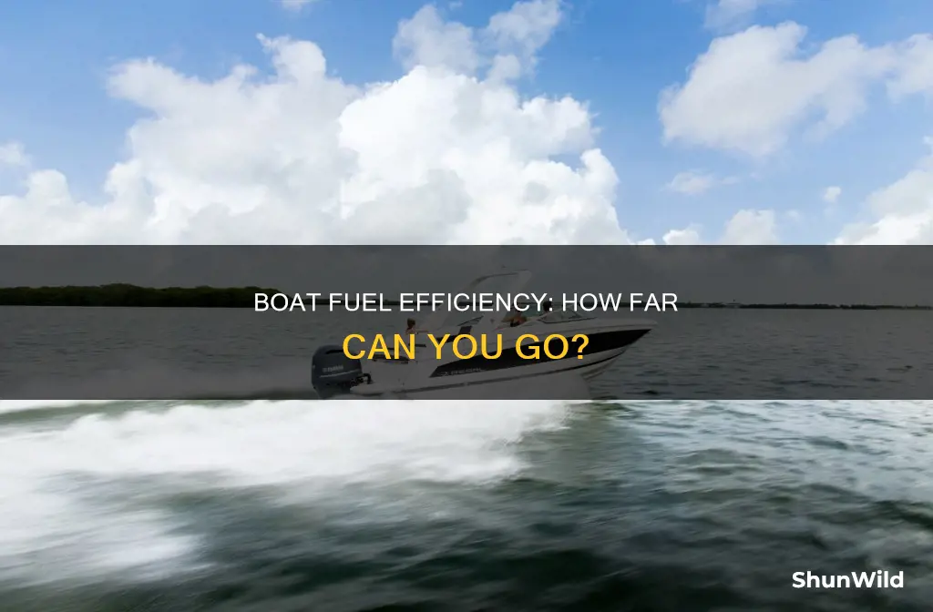 what kind of fuel miles does a boat have