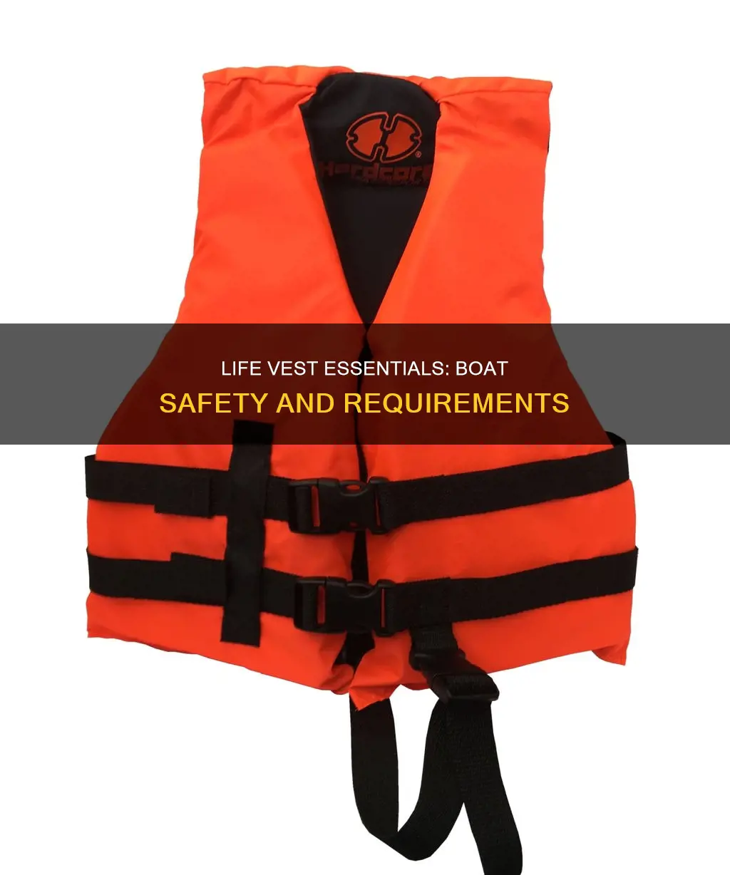 what kind of life vest is required for a boat