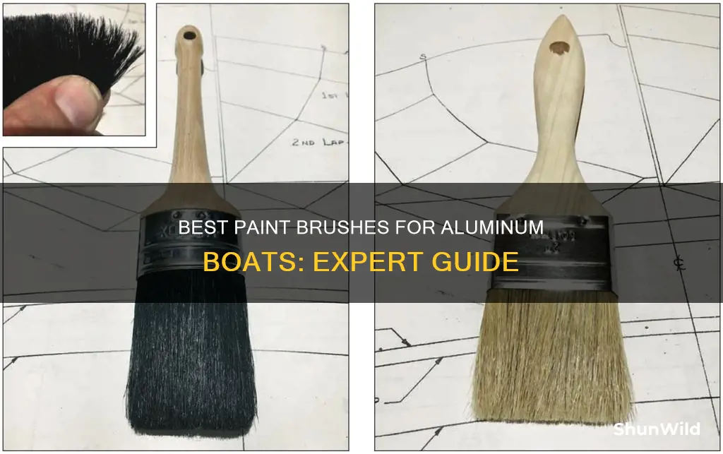 what kind of paint brush for aluminum boat