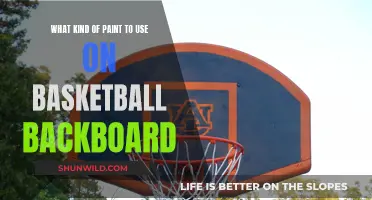 The Ultimate Guide to Choosing Paint for Your Basketball Backboard