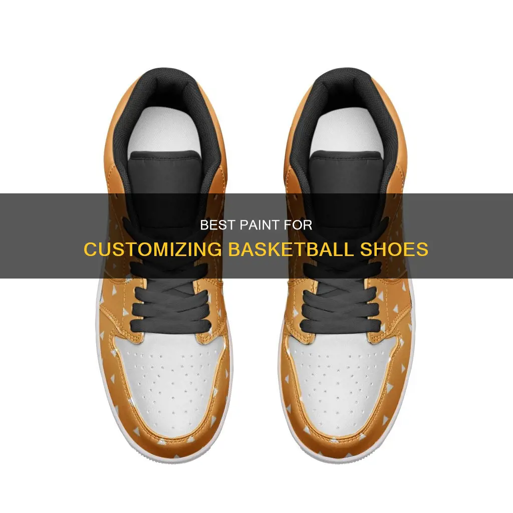 what kind of paint to use on basketball shoes