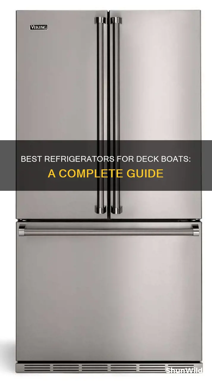 what kind of refrigarator goes in a deck boat