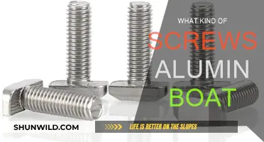 Choosing the Right Screws for Your Aluminum Boat