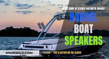 Best Stereo Systems for Double Barrel Boat Speakers