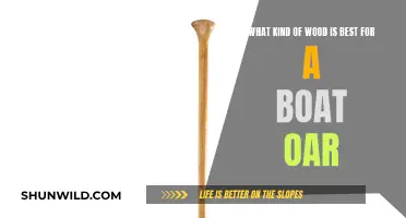 Best Wood Types for Boat Oars