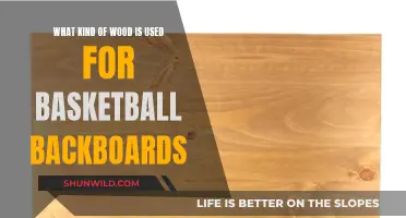 The Surprising Wood Choices for Basketball Backboards