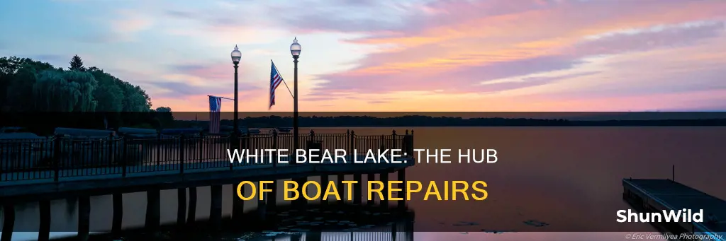 what lake is white bear boat works on