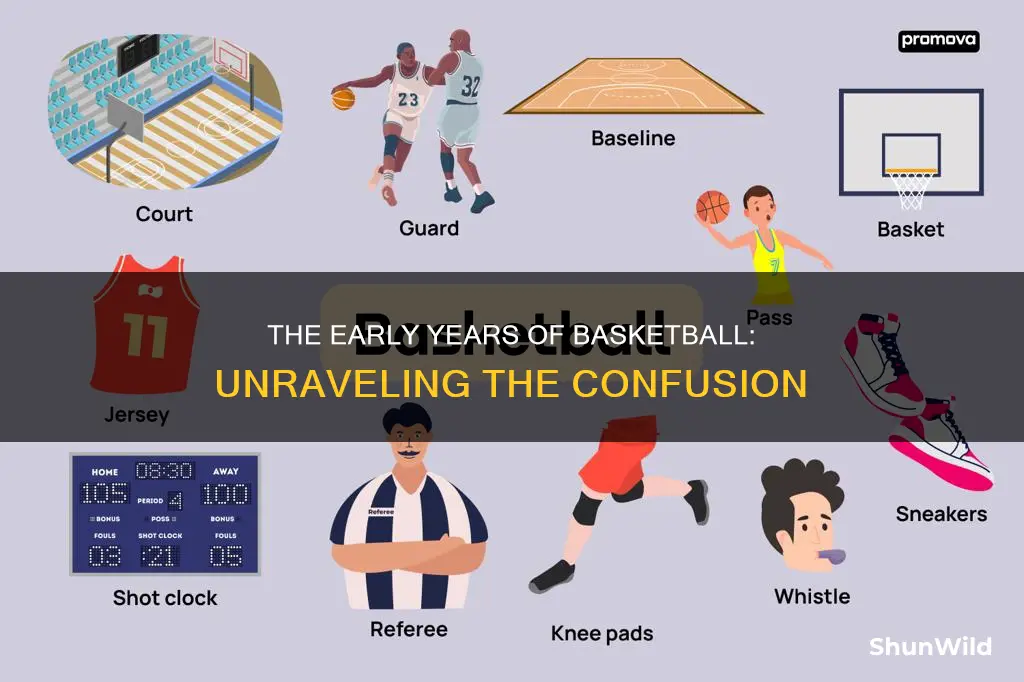 what led to confusion during the early years of basketball