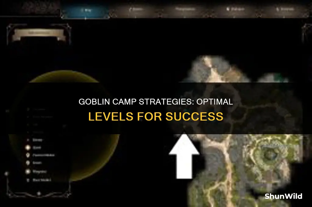 what level for goblin camp