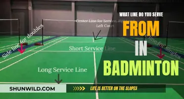 Understanding Badminton Court Positions: Serving Lines