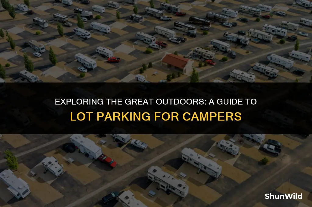 what lot parking is camping