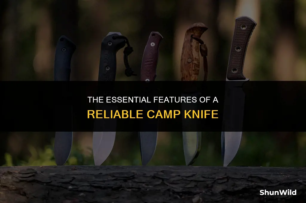 what makes a camp knife