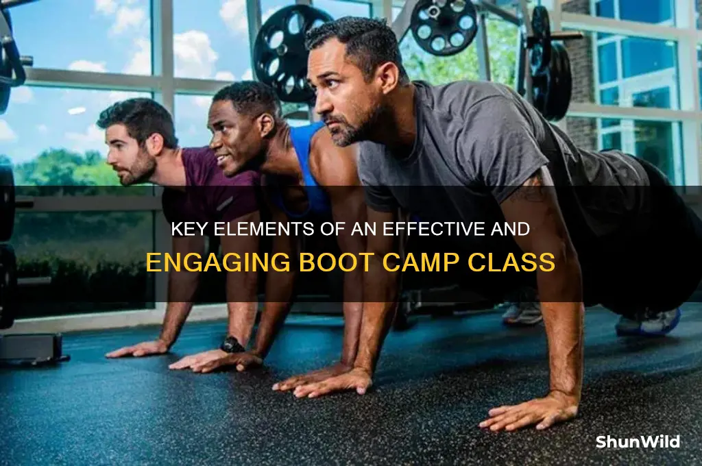 what makes a good boot camp class