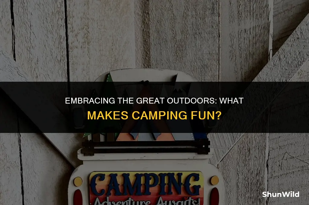 what makes camping fun