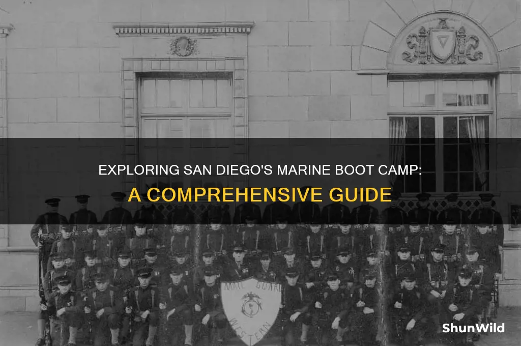 what marine boot camp is in san diego