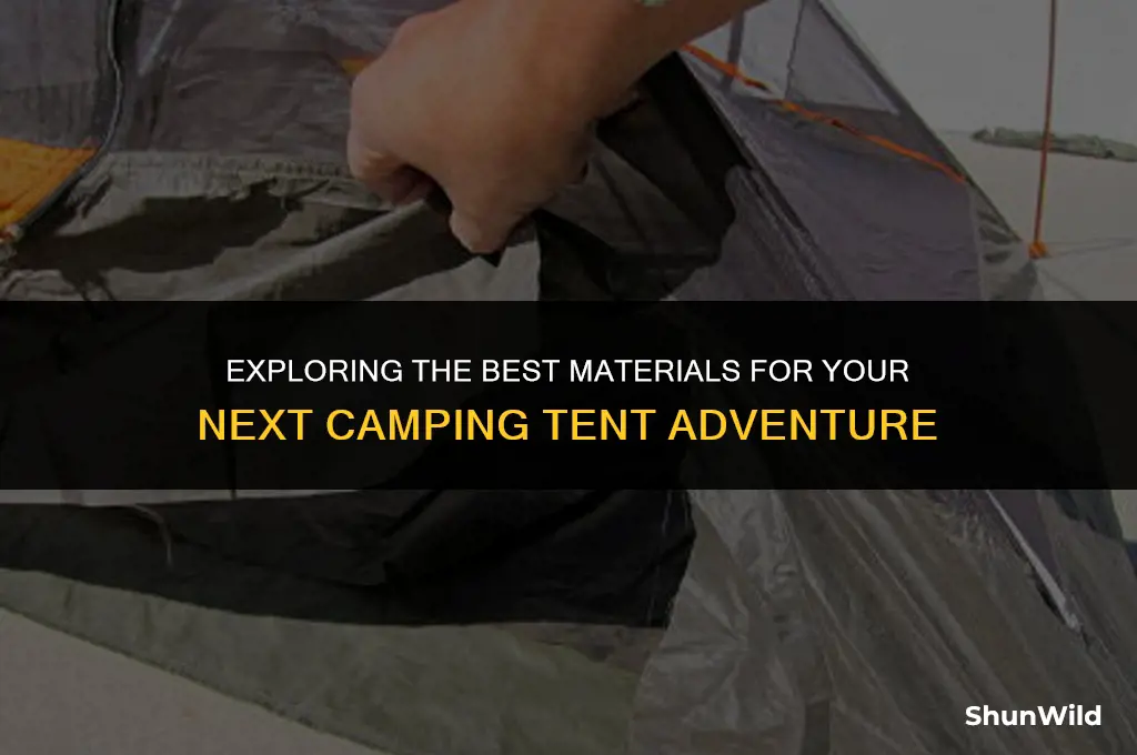 what material are camping tents