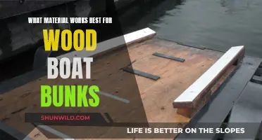 Wood Boat Bunks: Choosing the Right Material