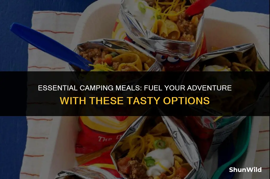 what meals to take camping