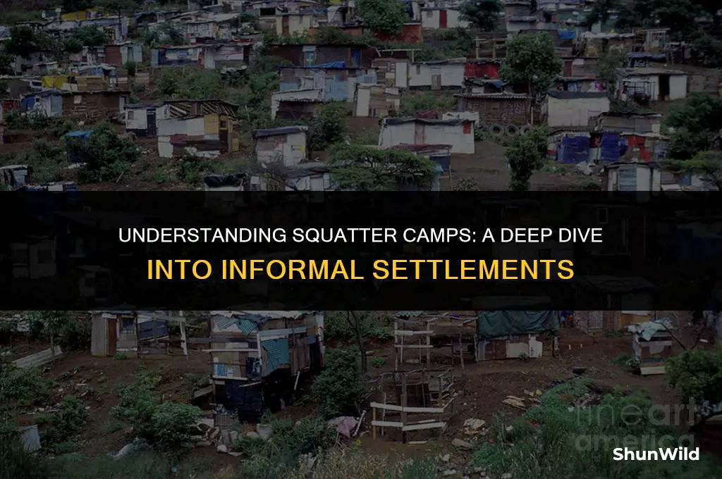 what means squatter camp