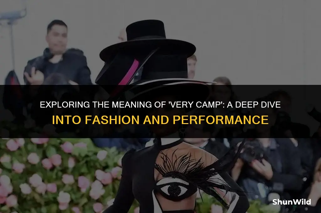 what means very camp