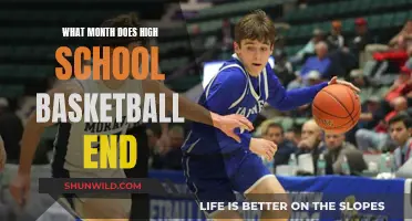 When Hoops End: The Close of High School Basketball Season