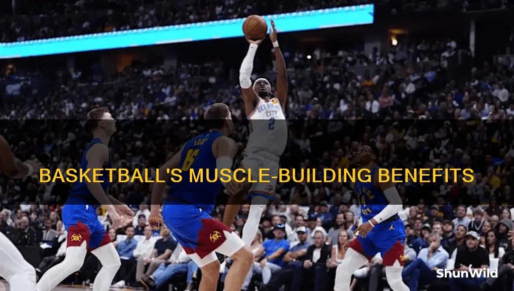 what muscles do basketball work