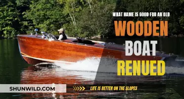 Choosing a Name for Your Beloved Restored Wooden Boat