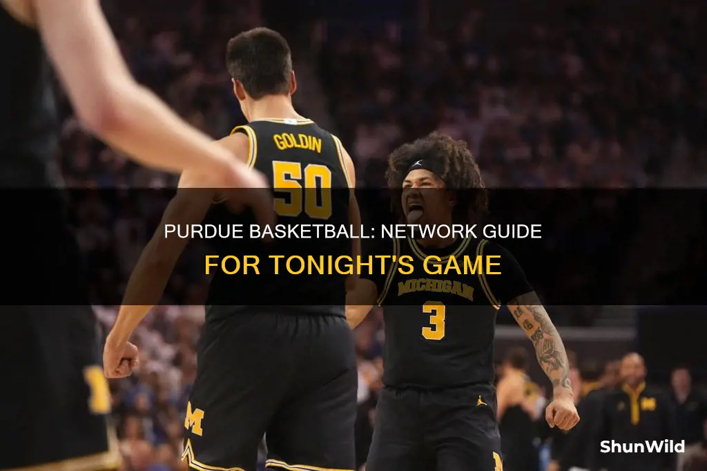 what network for purdue basketball tonight