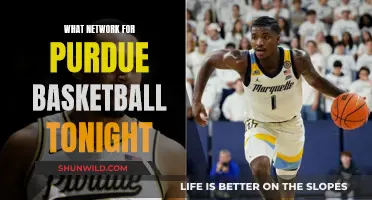 Purdue Basketball Network Options for Tonight's Game