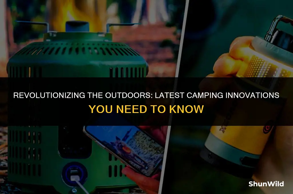 what new innovations for camping