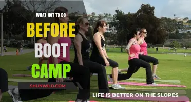 Avoid These Boot Camp Mistakes: Pre-Training Don'ts for Success