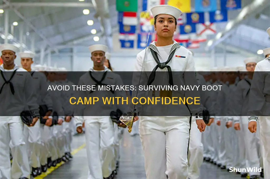 what not to do in navy boot camp