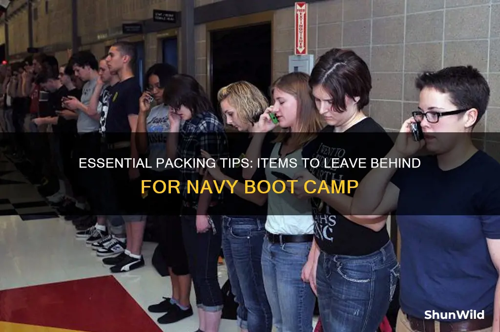 what not to take to navy boot camp