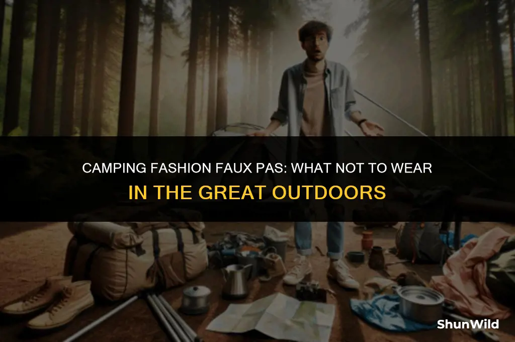 what not to wear camping