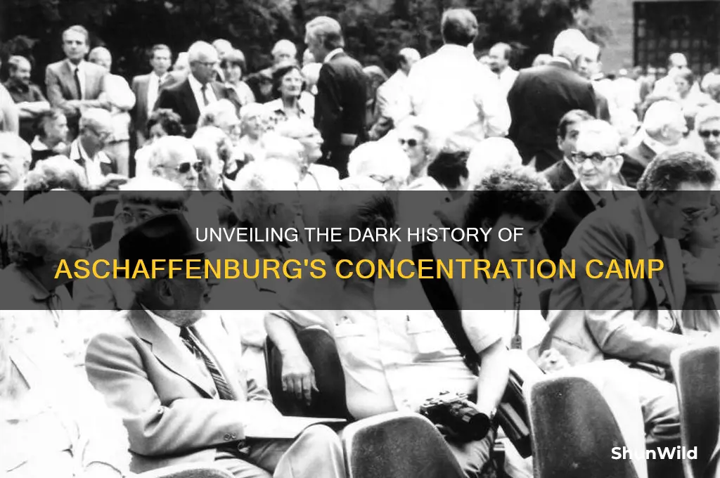 what occurred at the concentration camp in aschaffenburg