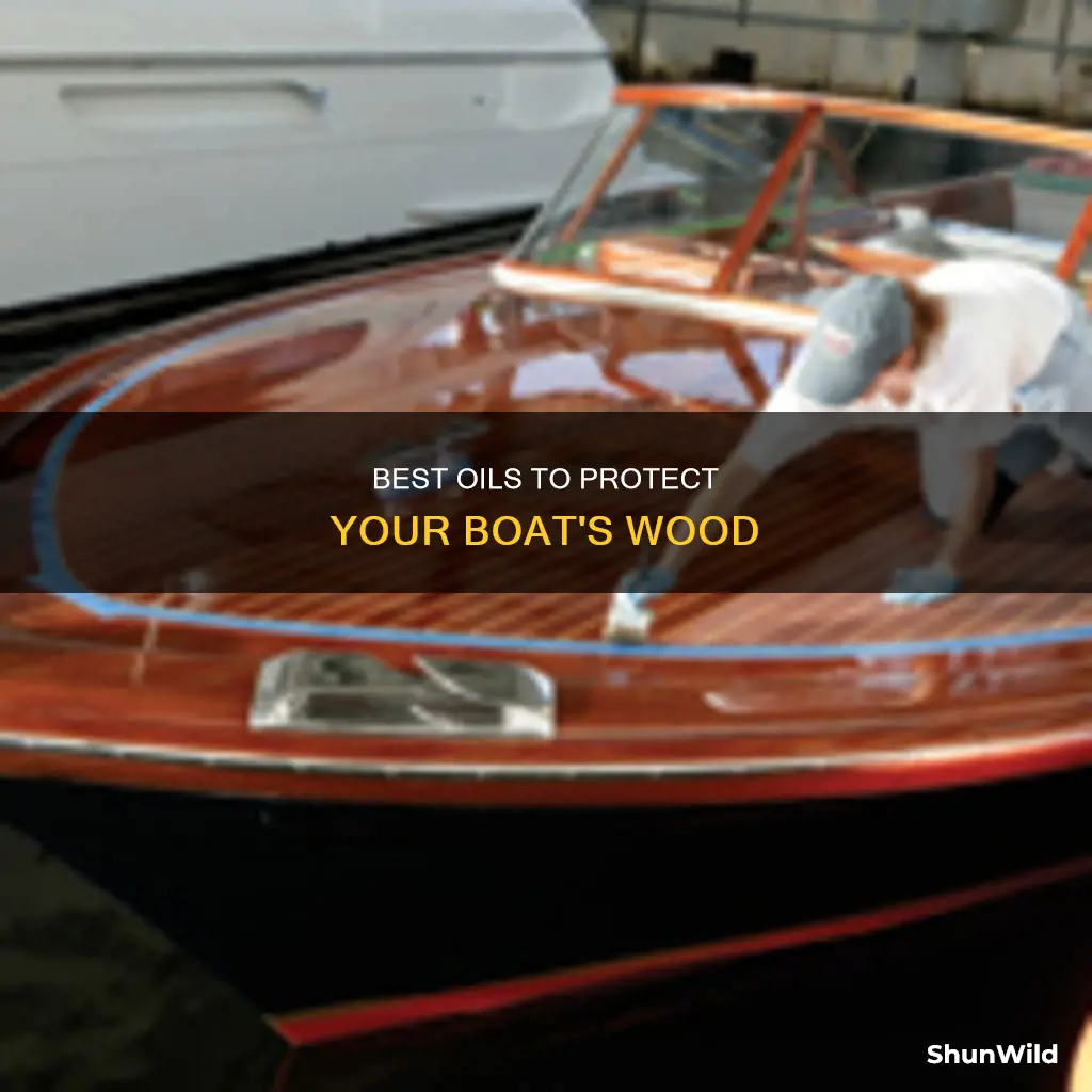 what oil shouldi put on the wood on my boat