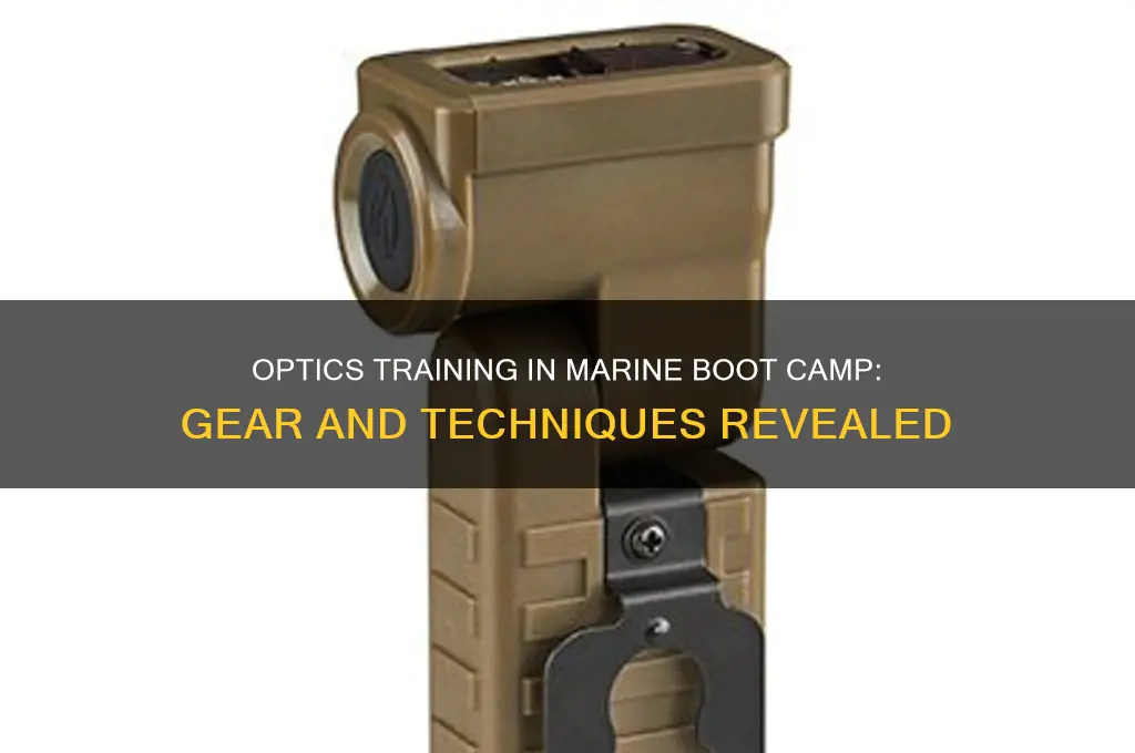 what optics do marines use in boot camp