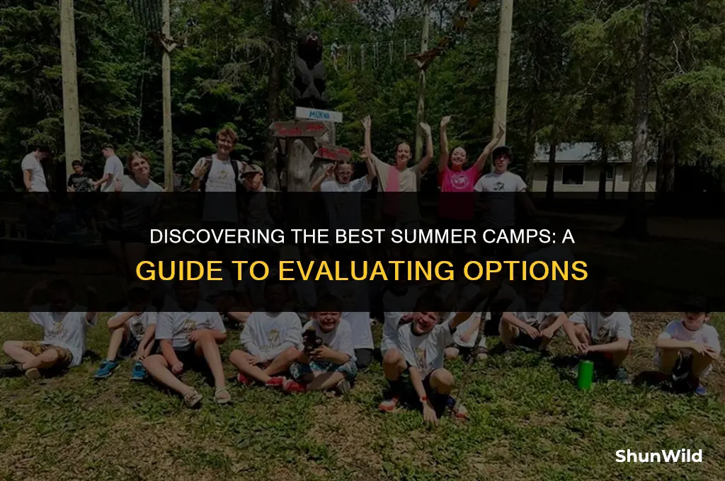 what organization evaluates summer camps