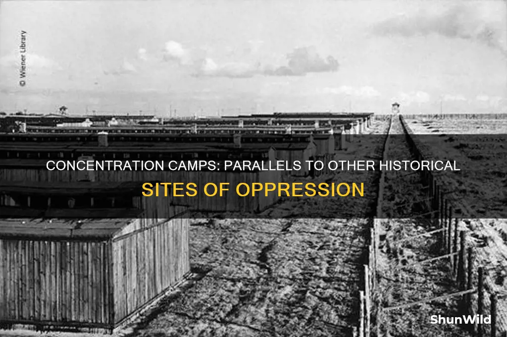 what other places do concentration camps compare to