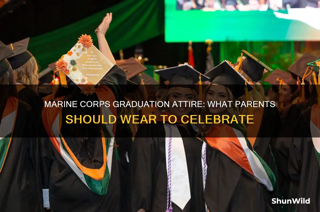 what parent wear to marine corp boot camp graduation