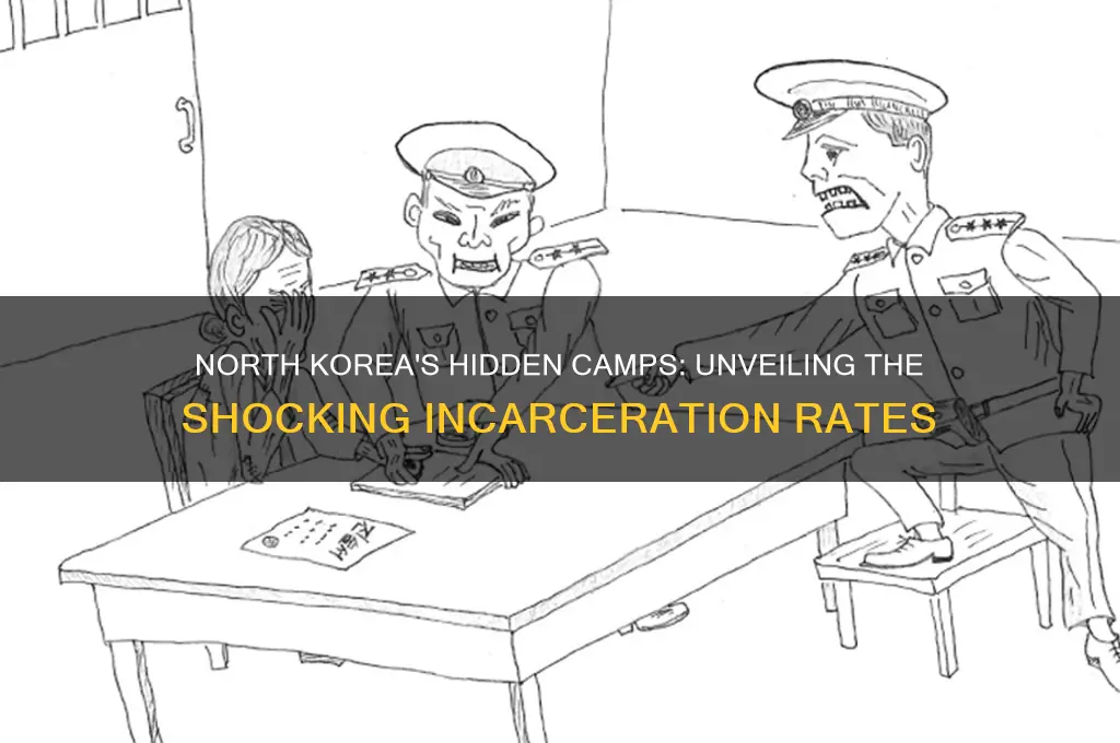 what percent of north korea is in concentration camps