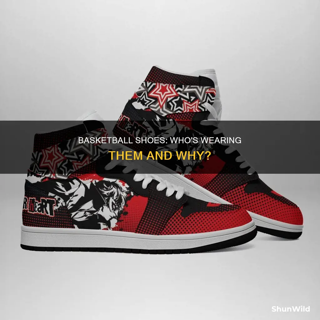 what percentag of basketball shoes are worn for basketball