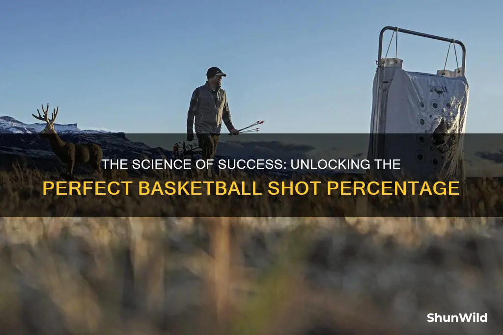 what percentage of a basketball shot