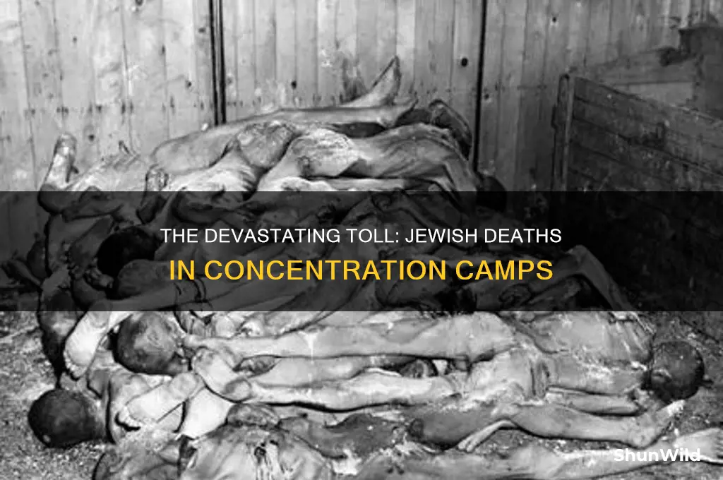 what percentage of jews died in concentration camps