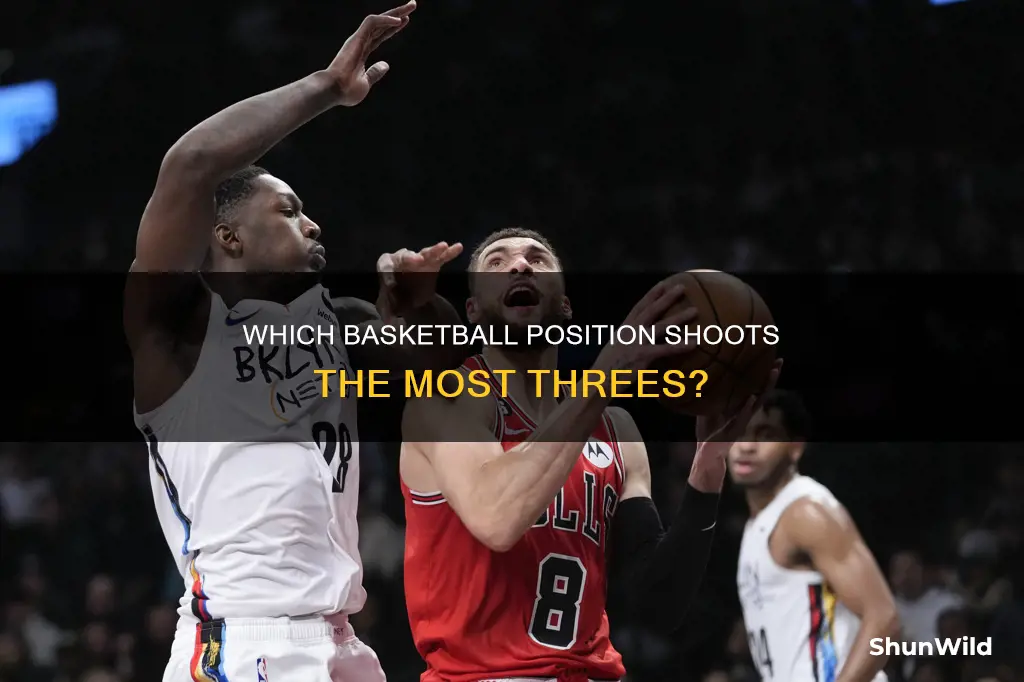 what position scores the most 3 pointers in basketball